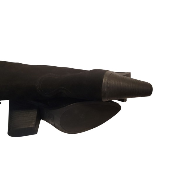 Blondo Willow Waterproof Tall Boot Black Suede Size 9M NWOB - Picture 12 of 12